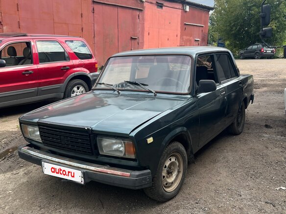 2010 Lada (ВАЗ) 2107, серый, 135000 рублей
