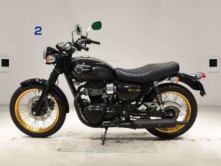 2012 Kawasaki W 800, чёрный, 506000 рублей, вид 1