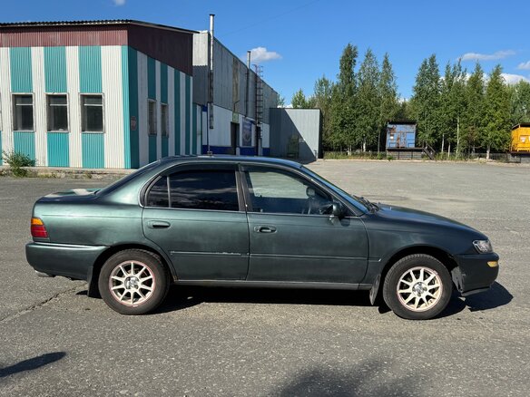 1992 Toyota Corolla VII (E100), зелёный, 170000 рублей - вид 3