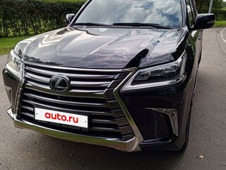 2017 Lexus LX 570 III Рестайлинг 2, чёрный, 6900000 рублей, вид 3