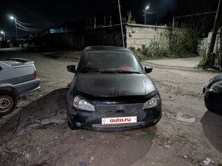 2006 Lada (ВАЗ) Kalina I, чёрный, 60000 рублей, вид 1