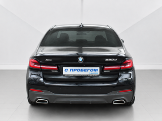 2020 BMW 5 серии 520d xDrive VII (G30/G31/G38) Рестайлинг, чёрный, 3893000 рублей, вид 3