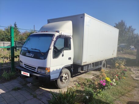 2001 Isuzu Elf (N-series), белый, 1350000 рублей, вид 1