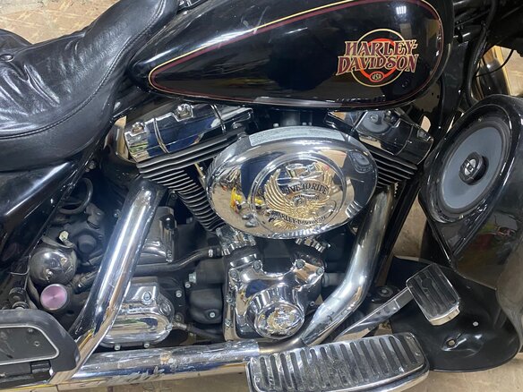 2002 Harley-Davidson Electra Glide, чёрный, 560000 рублей - вид 7