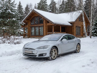 2014 Tesla Model S S85 I, серый, 1950000 рублей, вид 2