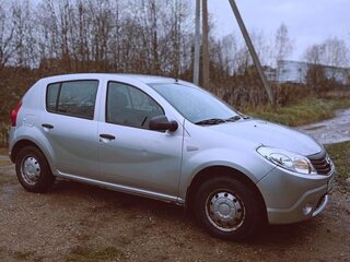 2014 Renault Sandero I, серый, 550000 рублей, вид 3