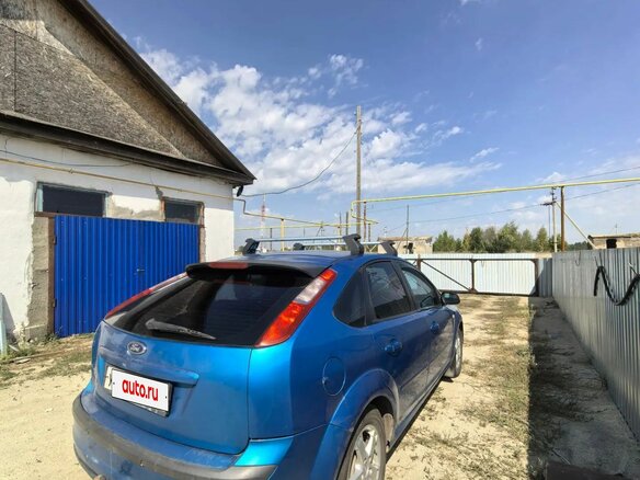 2005 Ford Focus II, голубой - вид 2