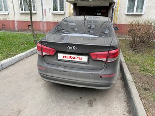 2016 Kia Rio III Рестайлинг, коричневый, 1100000 рублей, вид 2