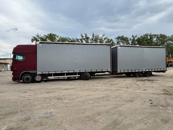2003 DAF XF 95, пурпурный, 2400000 рублей - вид 4