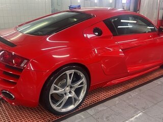 2008 Audi R8 V8 I (Typ 42), пурпурный, 4500000 рублей, вид 2