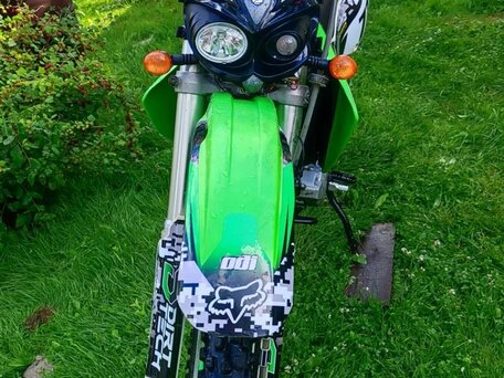 1999 Kawasaki KLX 250, зелёный, 250000 рублей, вид 5