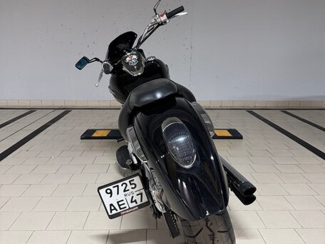 2007 Kawasaki VN900 Vulcan, чёрный, 550000 рублей, вид 3
