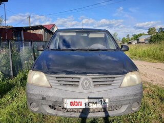 2006 Renault Logan I, чёрный, 175000 рублей, вид 1
