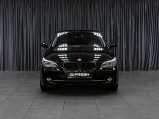2008 BMW 5 серии 530xi V (E60/E61) Рестайлинг, чёрный, 1200000 рублей, вид 3