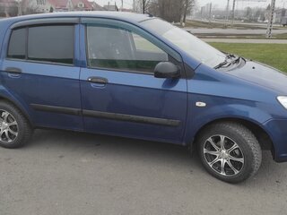 2007 Hyundai Getz I Рестайлинг, синий, 480000 рублей, вид 4
