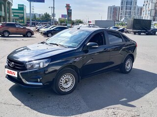 2019 Lada (ВАЗ) Vesta I, чёрный, 850000 рублей, вид 1