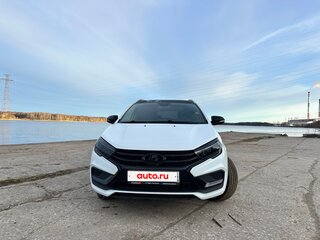 2024 Lada (ВАЗ) Vesta SW I Рестайлинг (NG), белый, 1350000 рублей, вид 1