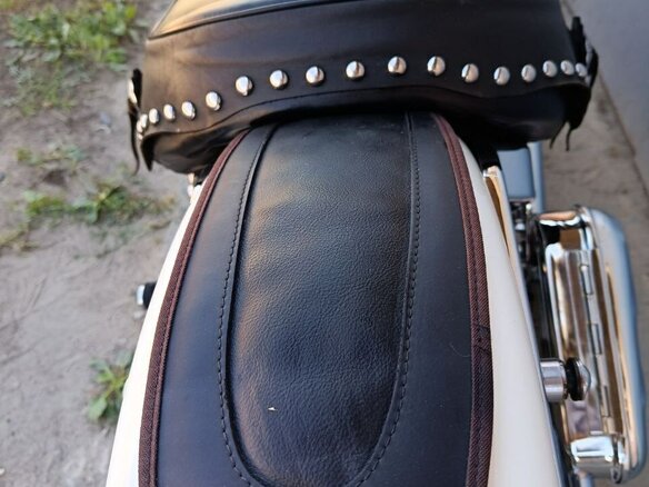 1995 Harley-Davidson Heritage, белый, 850000 рублей - вид 15