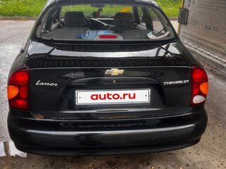 2008 Chevrolet Lanos I, чёрный, 220000 рублей, вид 2