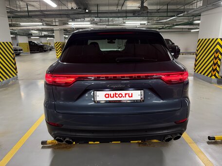 2018 Porsche Cayenne S III, голубой, 8500000 рублей, вид 5