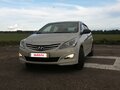 2015 Hyundai Solaris I Рестайлинг, бежевый, 920000 рублей - вид 5