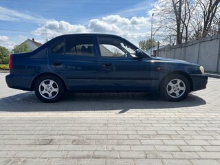 2007 Hyundai Accent ТагАЗ II, синий, 500000 рублей, вид 3