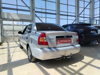 2008 Hyundai Accent ТагАЗ II, серый, 259000 рублей, вид 4
