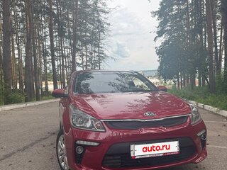 2017 Kia Rio IV, красный, 1150000 рублей, вид 2