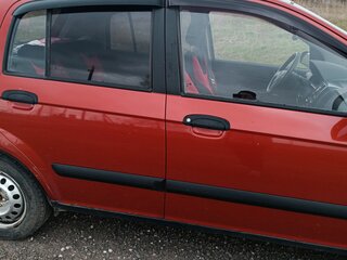 2007 Hyundai Getz I Рестайлинг, красный, 380000 рублей, вид 4