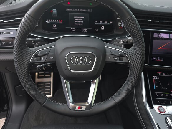 2025 Audi SQ7 I (4M) Рестайлинг 2, чёрный - вид 8