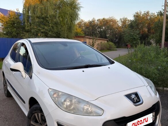 2011 Peugeot 308 I Рестайлинг, белый, 350000 рублей