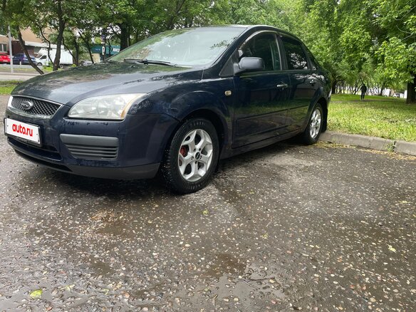 2007 Ford Focus II, синий, 330000 рублей