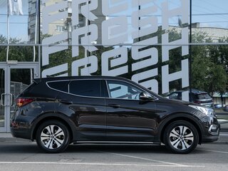 2017 Hyundai Santa Fe III Рестайлинг, коричневый, 1863200 рублей, вид 5