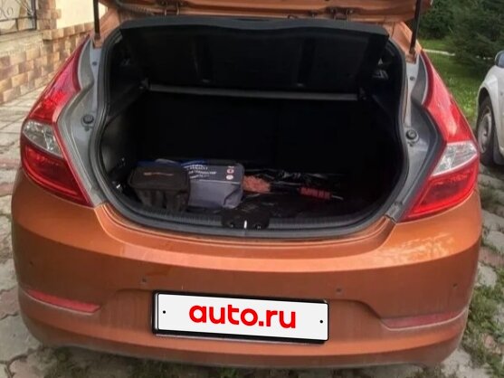 2015 Hyundai Solaris I Рестайлинг, оранжевый, 800000 рублей - вид 7