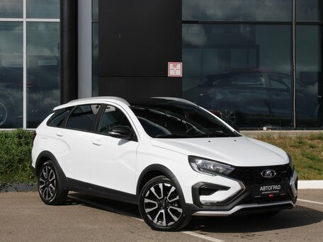 2024 Lada (ВАЗ) Vesta SW Cross I Рестайлинг (NG), белый, 1460000 рублей, вид 3