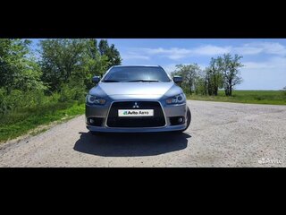 2012 Mitsubishi Lancer X Рестайлинг, серебристый, 1350000 рублей, вид 3
