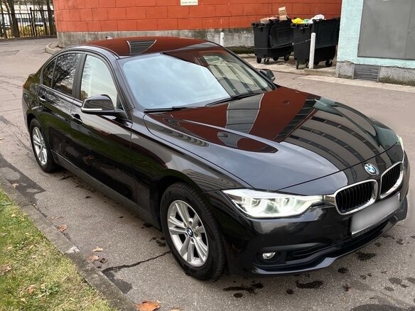 2018 BMW 3 серии 318i VI (F3x) Рестайлинг, чёрный, 1815000 рублей - вид 1