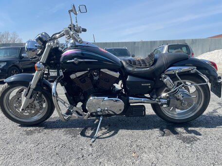 2003 Kawasaki VN1500 Vulcan, чёрный, 465000 рублей, вид 1