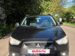 2013 Mitsubishi ASX I Рестайлинг, чёрный, 950000 рублей, вид 1