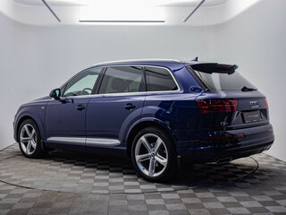 2018 Audi Q7 II (4M), синий, 4649000 рублей, вид 3