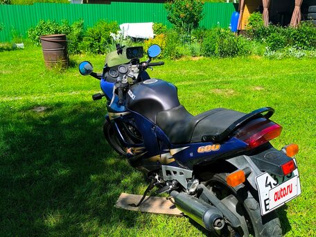 1997 Suzuki GSX 600F Katana, синий, 190000 рублей, вид 2
