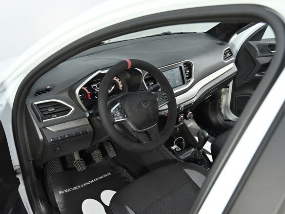 2023 Lada (ВАЗ) Vesta I Рестайлинг (NG), белый - вид 4