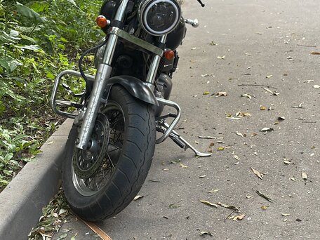 1996 Yamaha XVS400 Drag Star, чёрный, 260000 рублей, вид 3