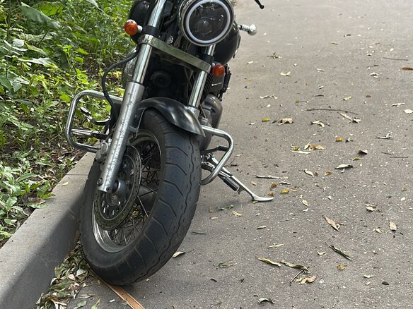 1996 Yamaha XVS400 Drag Star, чёрный, 260000 рублей - вид 2