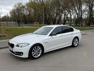 2016 BMW 5 серии 520i VI (F10/F11/F07) Рестайлинг, белый, 1900000 рублей, вид 2