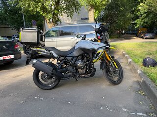 2023 Suzuki V-Strom 800DE, серый, 1100000 рублей, вид 4