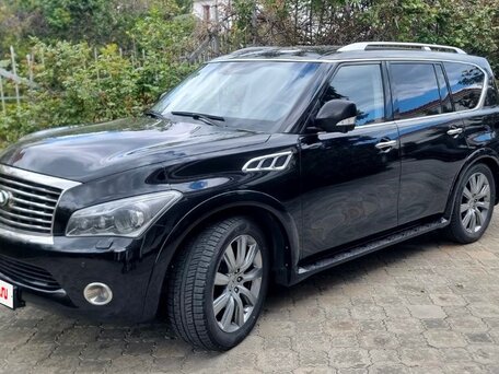 2013 Infiniti QX56 II, чёрный, 1500000 рублей, вид 1
