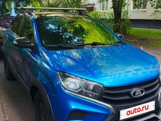 2020 Lada (ВАЗ) XRAY Cross I, синий, 1150000 рублей, вид 4
