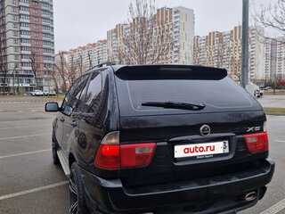 2004 BMW X5 3.0i I (E53) Рестайлинг, чёрный, 1000000 рублей, вид 3