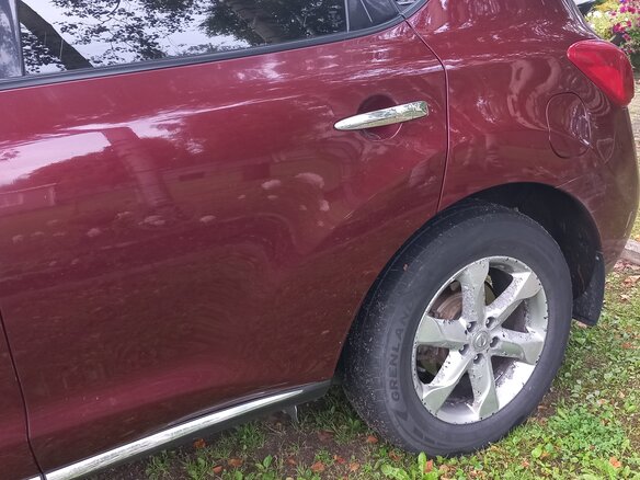 2009 Nissan Murano II (Z51), красный - вид 12